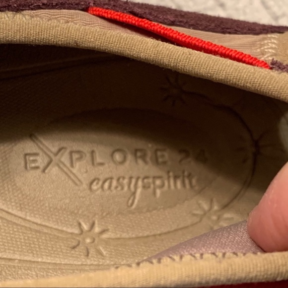 Explore 24 Easy Spirit EZLine Slip On Suede Shoes - Picture 6 of 7